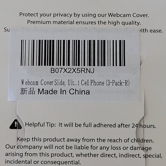 BRAND NEW, IVOLER, WEBCAM COVERS, STILL SEALED!!! - Picture 2 of 2